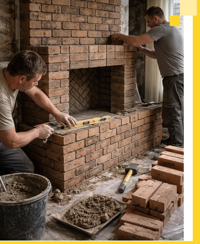 Изготовление и установка кирпичных каминов в Новоалтайске