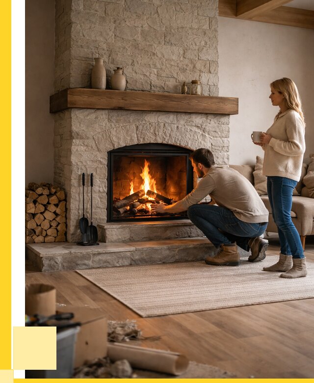 Камины для загородного дома в Новоалтайске от 357840 р., ЭриданНвл