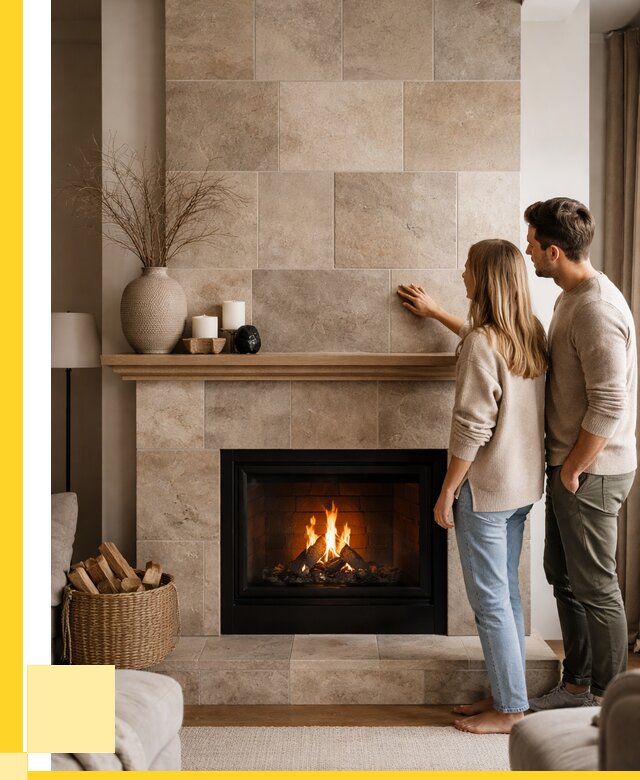 Облицовка каминов керамогранитом в Новоалтайске от 4601 р. | ЭриданНвл