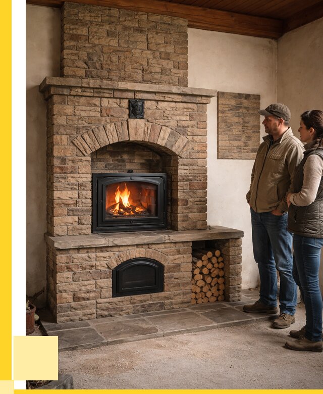 Кирпичная печь под ключ в Новоалтайске от 153360 р. | ЭриданНвл