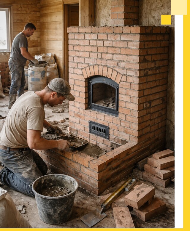 Профессиональное строительство печей в Новоалтайске под ключ