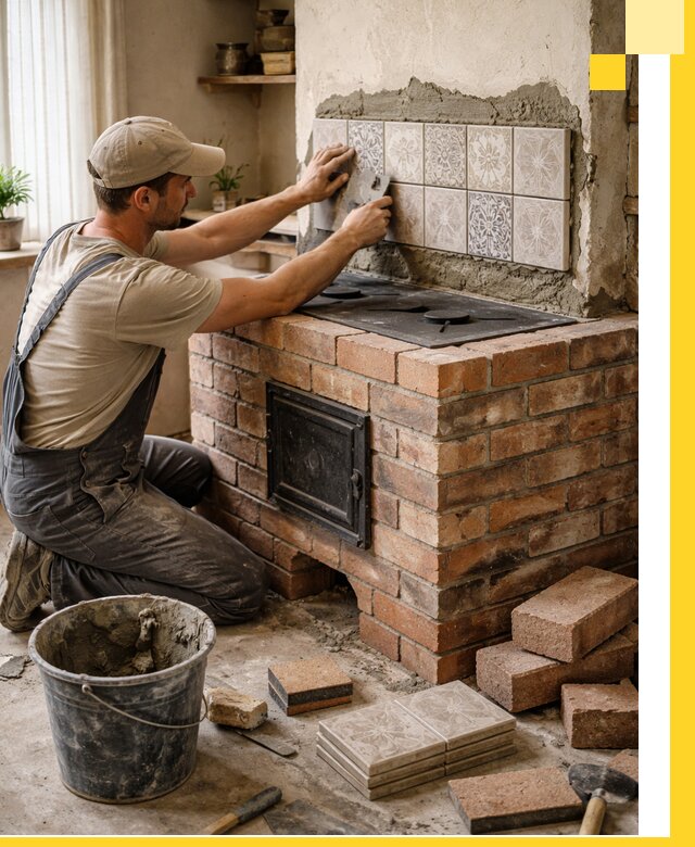 Печи с плитой на заказ монтаж гарантия и сервис в Новоалтайске