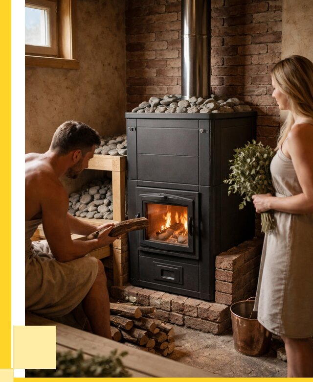 Кирпичная печь для бани на заказ в Новоалтайске от 56232 р. | ЭриданНвл