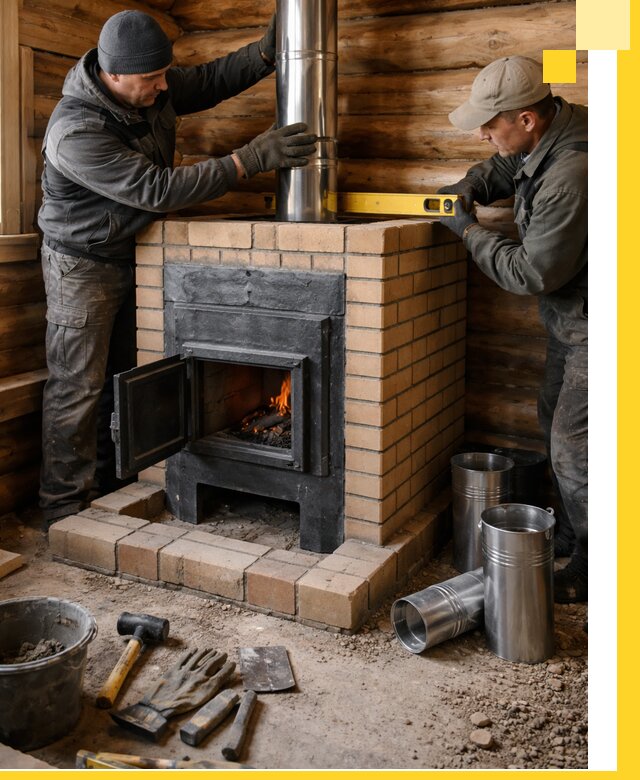 Проектирование, изготовление и установка банных печей в Новоалтайске