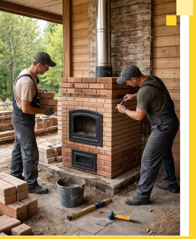 Производство и установка дачных печей под ключ в Новоалтайске