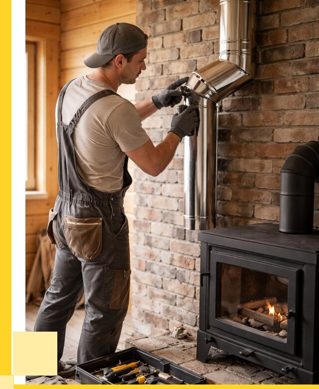 Монтаж дымоходов для печей в Новоалтайске от 7668 р. | ЭриданНвл