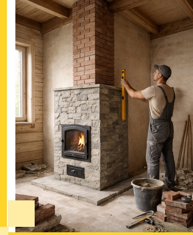 Печи и дымоходы под ключ в Новоалтайске от 46008 р., ЭриданНвл