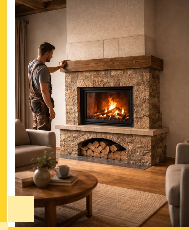 Печи камины для дома под ключ в Новоалтайске от 56232 р. | ЭриданНвл