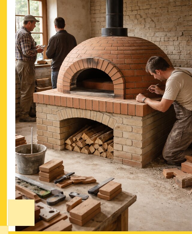 Помпейская печь дровяная для пиццы в Новоалтайске | ЭриданНвл от 204480 р.