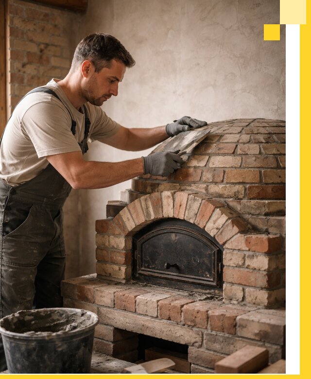 Изготовление и монтаж помпейских печей на заказ в Новоалтайске