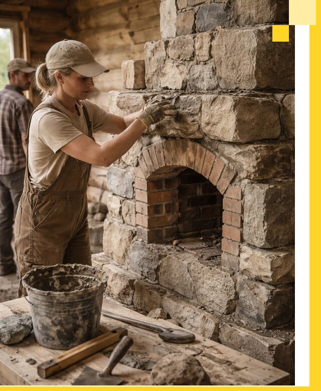 Каменные печи на заказ и монтаж в Новоалтайске, долговечные решения