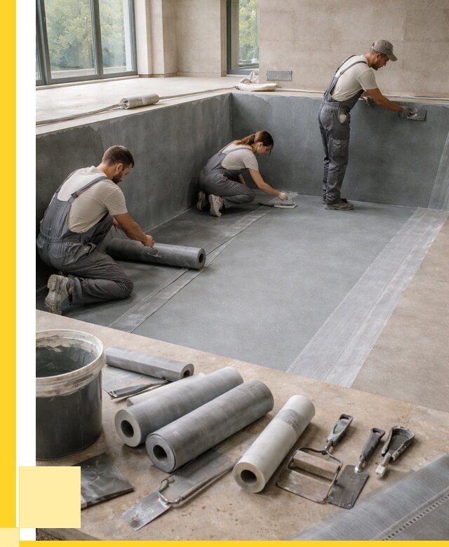 Гидроизоляция бассейнов в Новоалтайске от 2045 р., ЭриданНвл