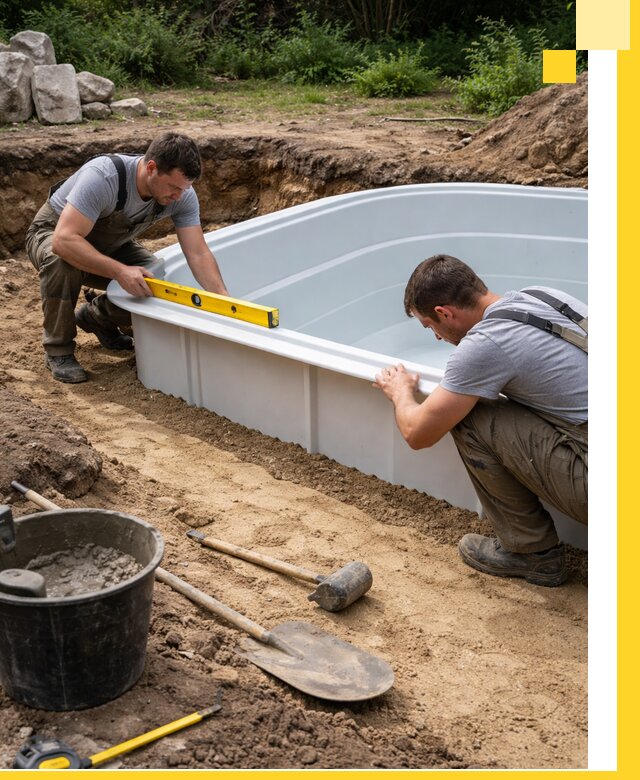Производство и установка пластиковых бассейнов в Новоалтайске под ключ