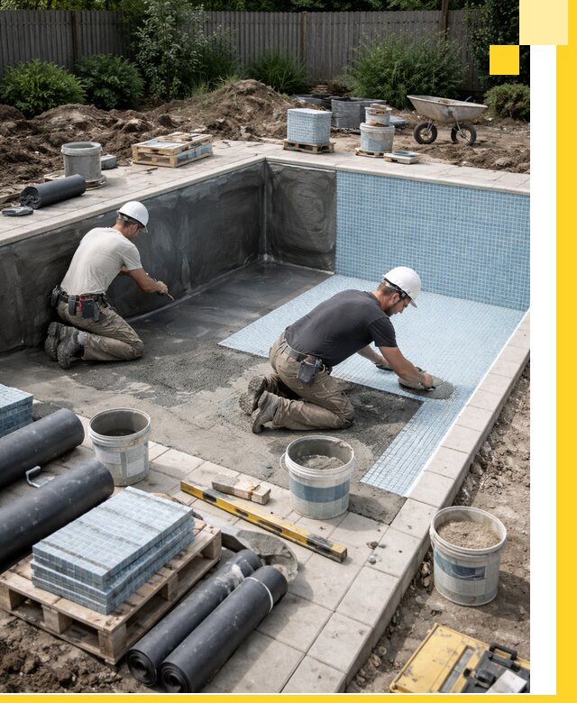 Проектирование и строительство стационарных бассейнов в Новоалтайске