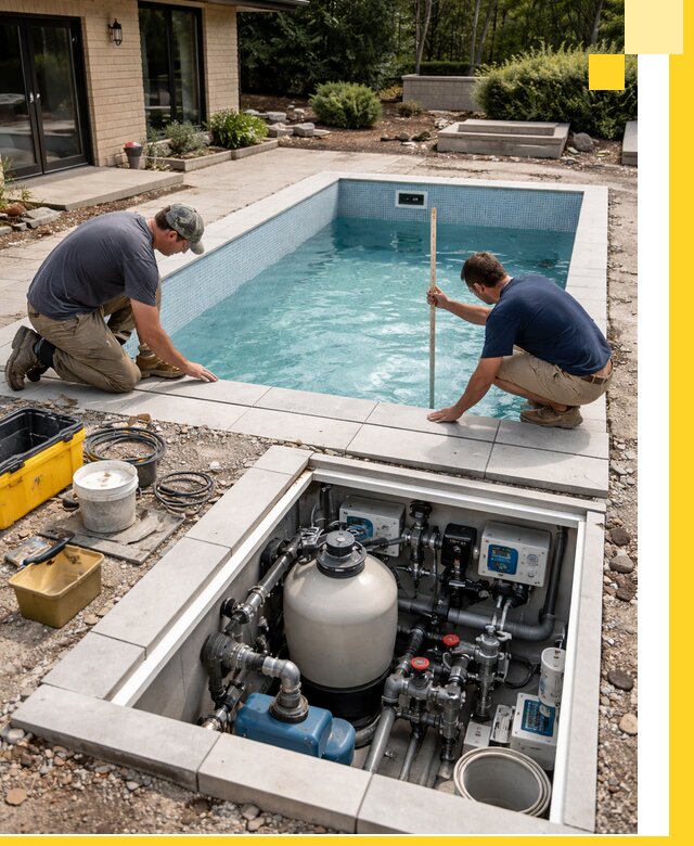 Строительство качественных домашних бассейнов под ключ в Новоалтайске