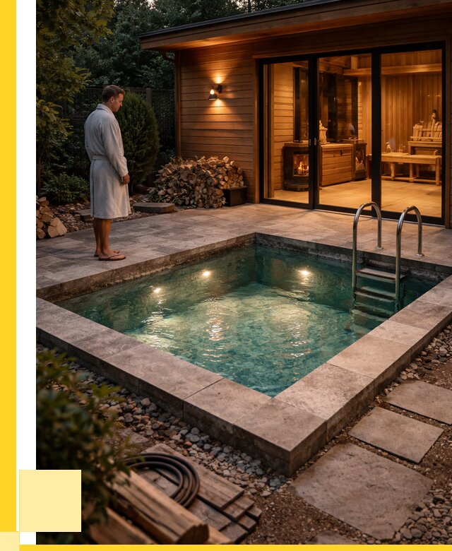 Бани с бассейном под ключ в Новоалтайске от 97128 р. | ЭриданНвл