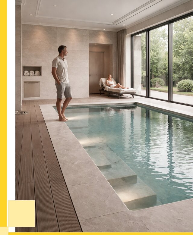 Бассейны в коттедже под ключ в Новоалтайске от 1226880 р. | ЭриданНвл