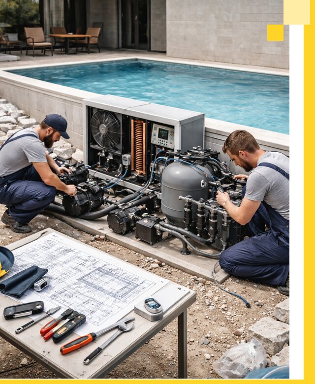 Проектирование и монтаж бассейнов с подогревом в Новоалтайске