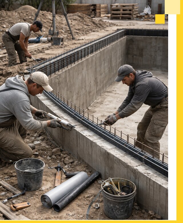 Качественный монтаж чаши бассейна в Новоалтайске под ключ с гарантией