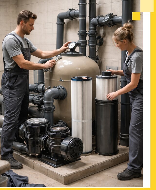 Фильтры и системы фильтрации для бассейнов в Новоалтайске