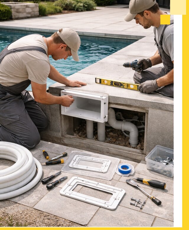 Поставка и установка скиммеров для бассейнов в Новоалтайске