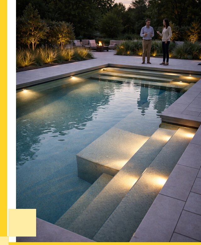 Освещение бассейнов в Новоалтайске под ключ от 25560 р. | ЭриданНвл