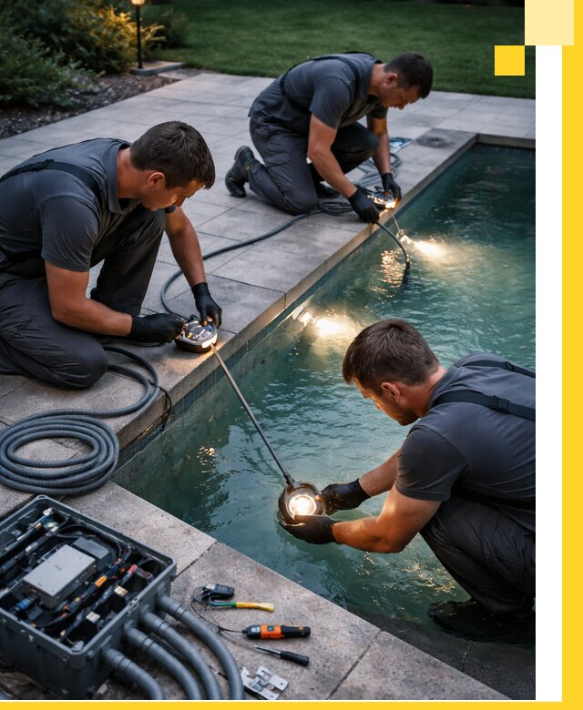 Профессиональное освещение бассейнов в Новоалтайске: дизайн и монтаж