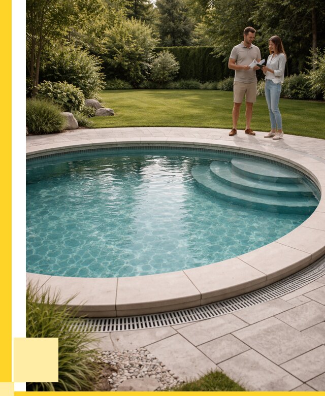 Круглые каркасные бассейны купить в Новоалтайске от 255600 р. | ЭриданНвл