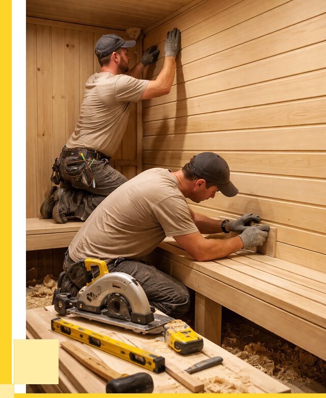 Обшивка саун вагонкой в Новоалтайске от 2556 р. | ЭриданНвл