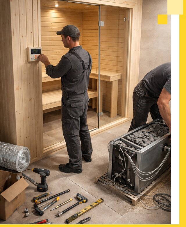 Поставка, установка и монтаж электрических саун в Новоалтайске