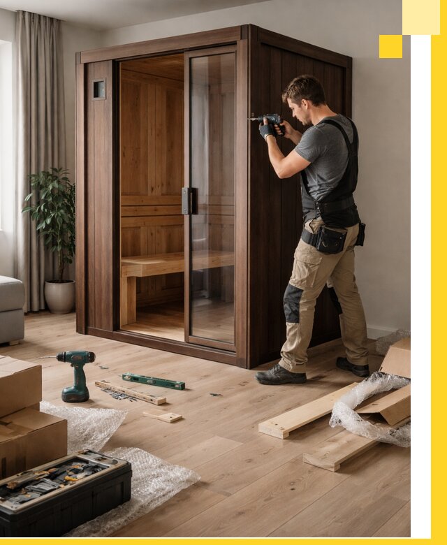 Установка и производство мини саун под ключ в Новоалтайске