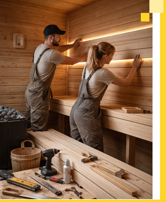 Дизайн саун и бань под ключ с индивидуальным проектом в Новоалтайске