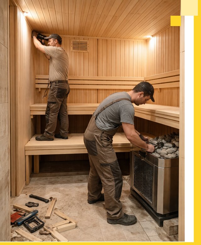 Купить сауну под ключ в Новоалтайске с монтажом и гарантией