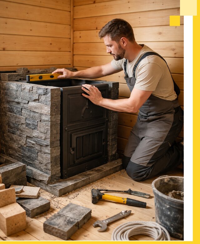 Производство и установка печей для саун под ключ в Новоалтайске