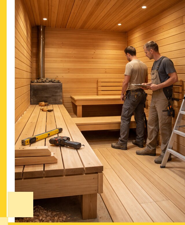 Отделка бань и саун в Новоалтайске по цене от 4601 р. | ЭриданНвл