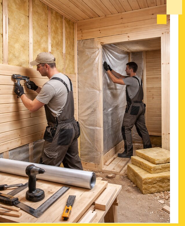 Бани под ключ в Новоалтайске с проектом и полным монтажом