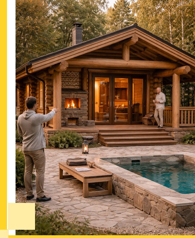 Проекты бань и хамам в Новоалтайске от 25560 р. | ЭриданНвл