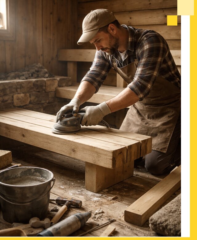 Ремонт бань под ключ в Новоалтайске с гарантией качества и сроков