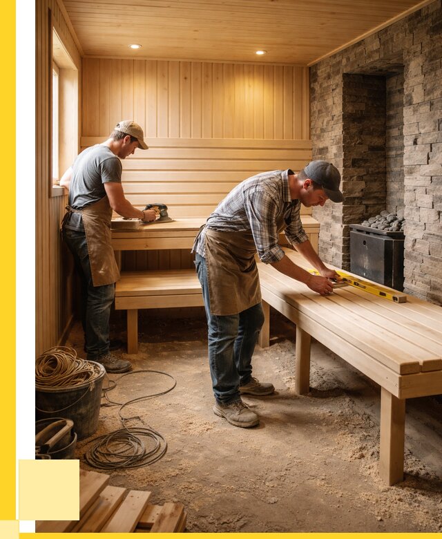 Отделка бани в Новоалтайске: внутренняя отделка от 3067 р. | ЭриданНвл