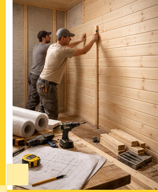 Обшивка бани вагонкой в Новоалтайске от 1227 р., ЭриданНвл