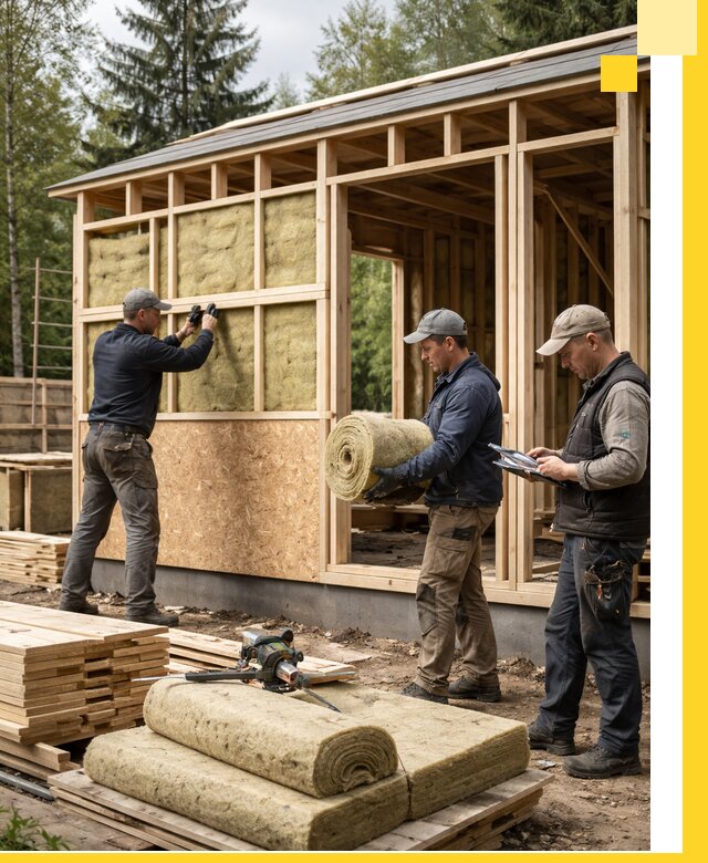 Проектирование и строительство каркасных бань в Новоалтайске под ключ