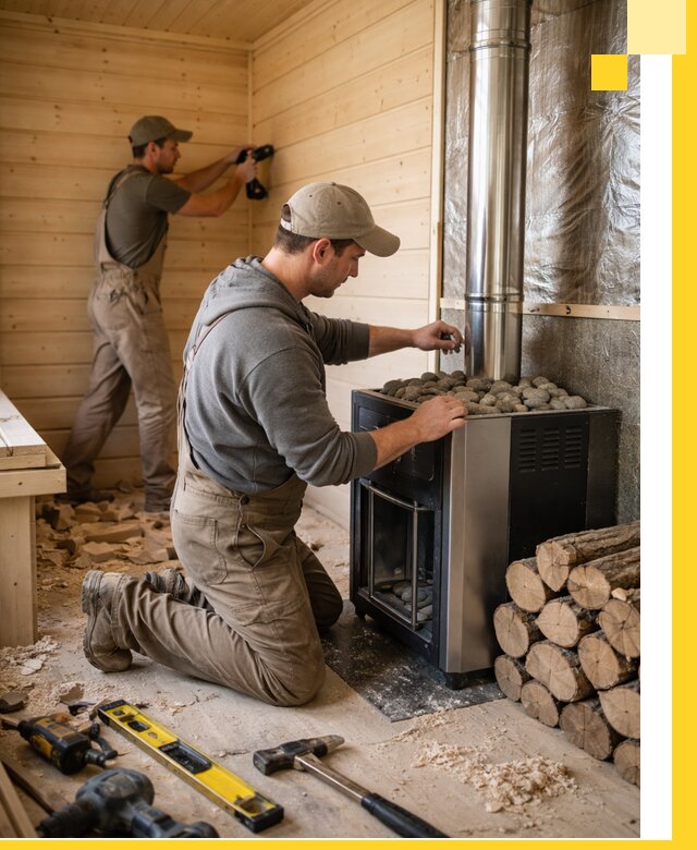 Строительство деревянных бань под ключ в Новоалтайске проекты и монтаж