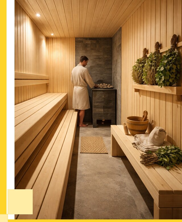 Отделка парной под ключ в Новоалтайске от 357840 р. | ЭриданНвл