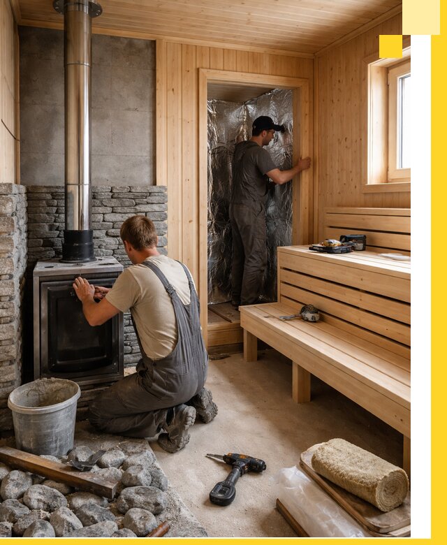 Строительство и изготовление бань под ключ в Новоалтайске