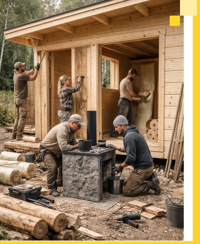 Купить баню под ключ в Новоалтайске строительство монтаж отделка