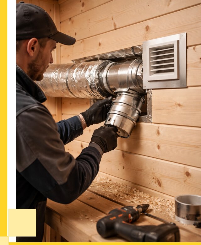 Монтаж вентиляции бани в Новоалтайске от 12269 р. | ЭриданНвл