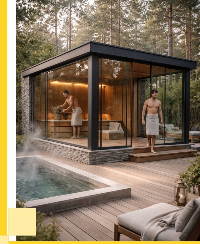 Стеклянные бани и двери в Новоалтайске от 460080 р. | ЭриданНвл