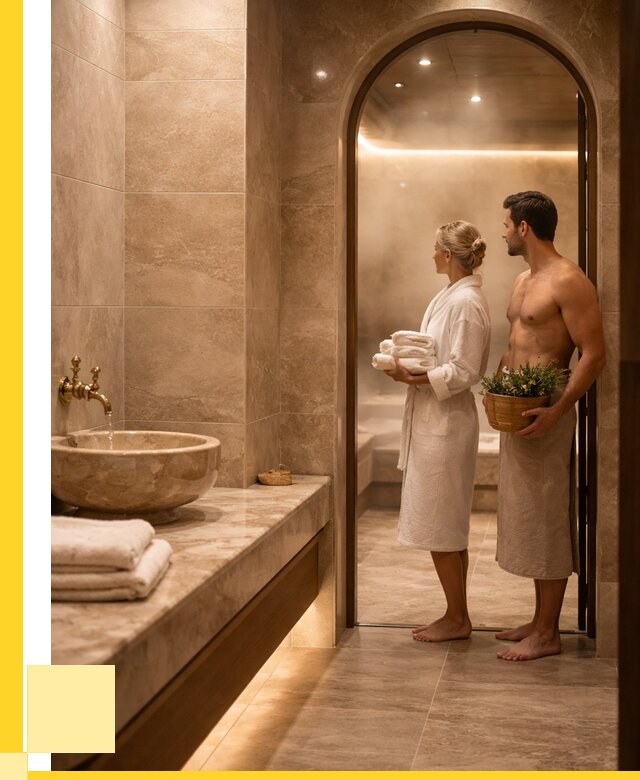 Проект и монтаж сауны и хамама в Новоалтайске от 357840 р., ЭриданНвл