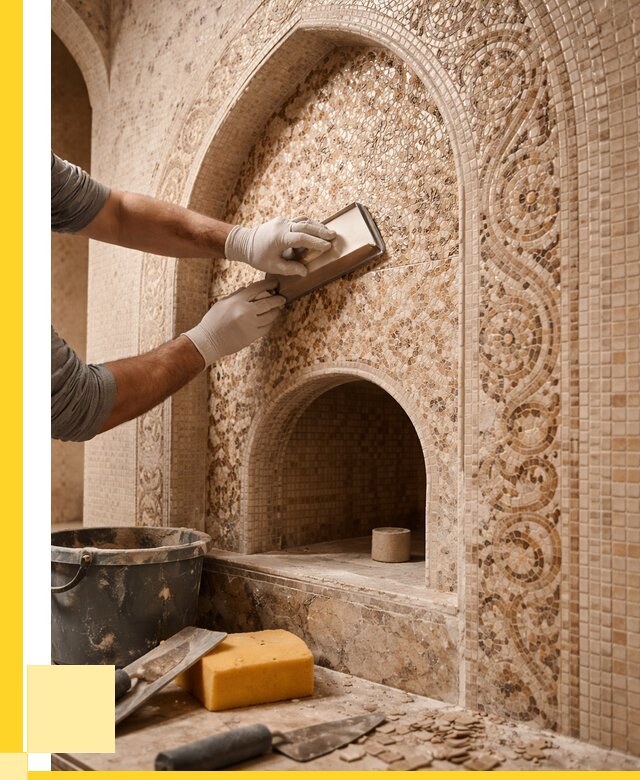 Мозаика для хамама в Новоалтайске под ключ от 5112 р. | ЭриданНвл