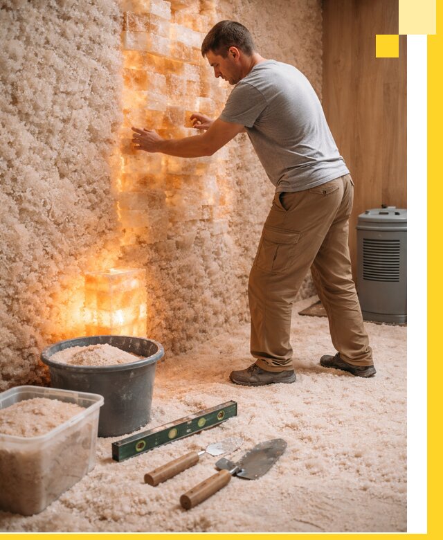 Проектирование и монтаж соляных комнат в Новоалтайске под ключ